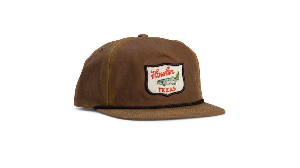 Howler Brothers Howler Club Snapback Hat - Mens, Waxed Sandstone, One Size, 160519F-HCS
