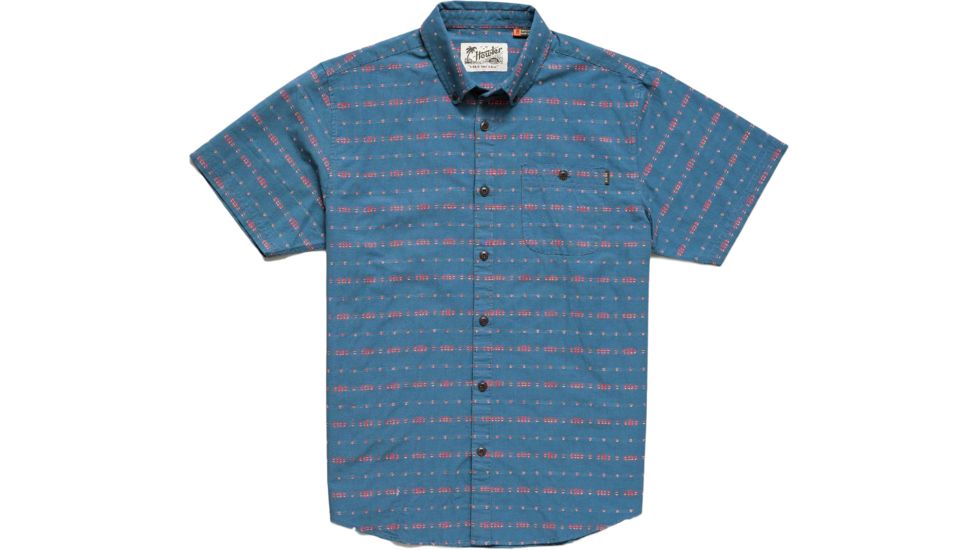 Howler Brothers Mansfield Shirt - Mens, Portals Dobby / Mid Blue, Large, 123519S-PDB-L