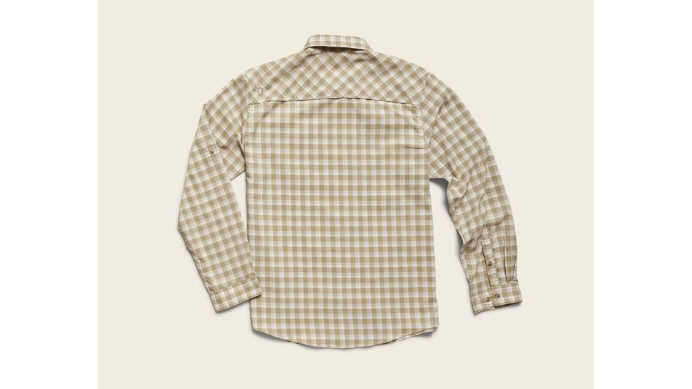 Howler Brothers Matagorda Shirt - Mens, Peninsula Plaid / Quill Green, Medium, 122419S-PPG-M