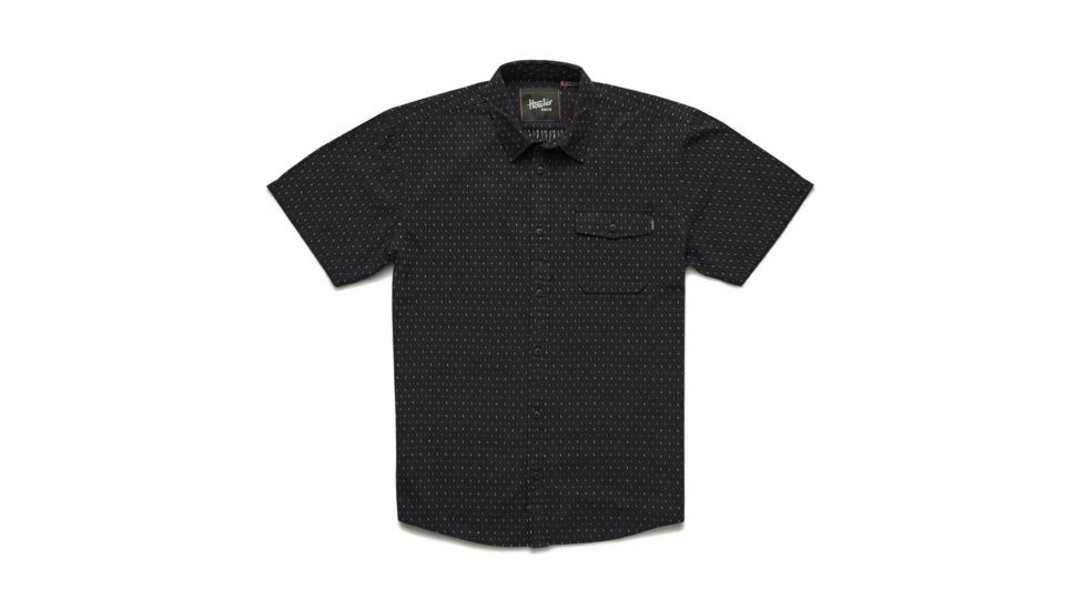 Howler Brothers San Gabriel Short Sleeve Shirt - Mens, Zigzag Dobby/Antique Black, M, 121620S-ZZB-M