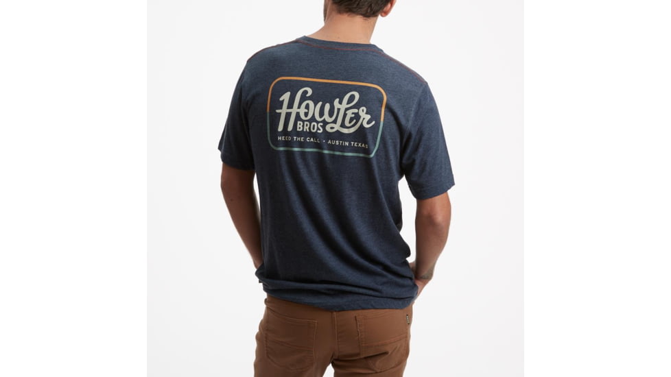 Howler Brothers Select Pocket T-Shirt - Mens, Howler Classic/Navy, L, 111020S-HCN-L