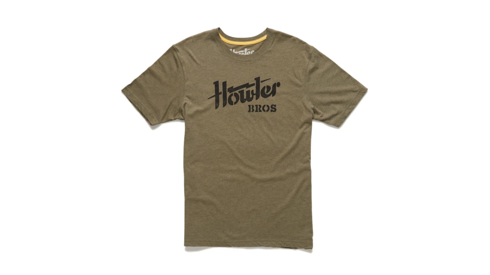 Howler Brothers Select T-Shirt - Mens, Howler Electric Stencil/Fatigue, L, 110920S-ESF-L