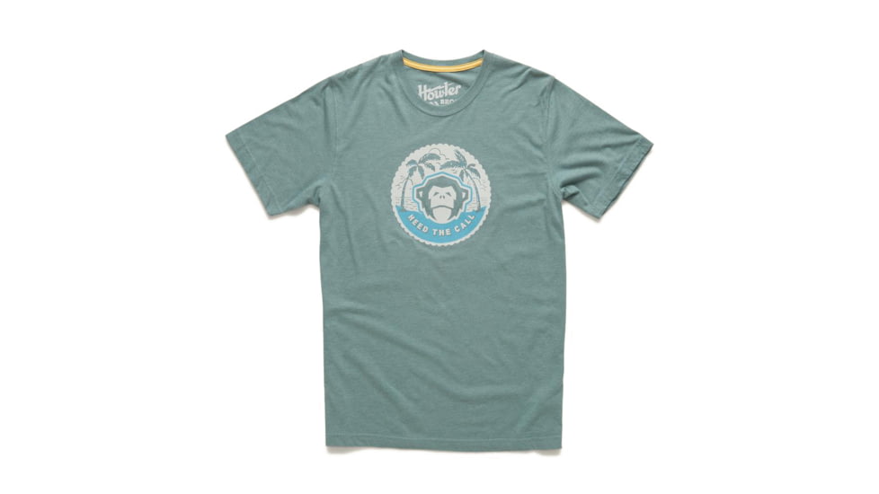 Howler Brothers Select T-Shirt - Mens, Mono Medallion/Faded Olive, M, 110920S-MMO-M