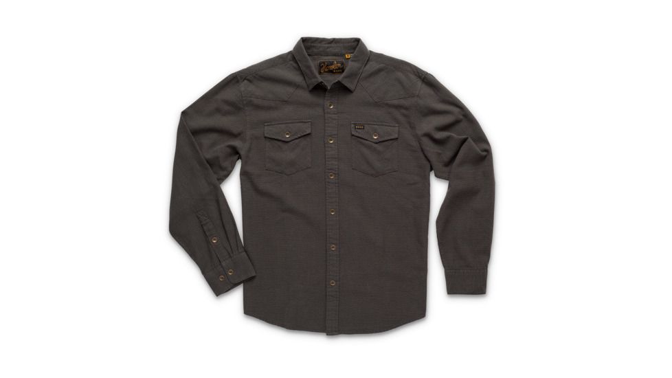 Howler Brothers Sheridan Shirt - Mens, Pinpoints/ Antique Black, Small, 122019F-PNB-S