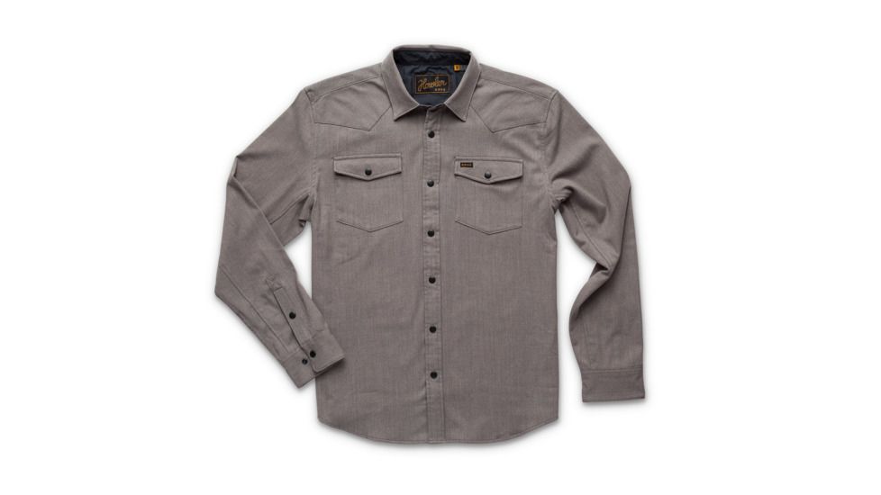 Howler Brothers Stockman Stretch Snapshirt - Mens, Mountain Grey, Large, 125019F-GRY-L