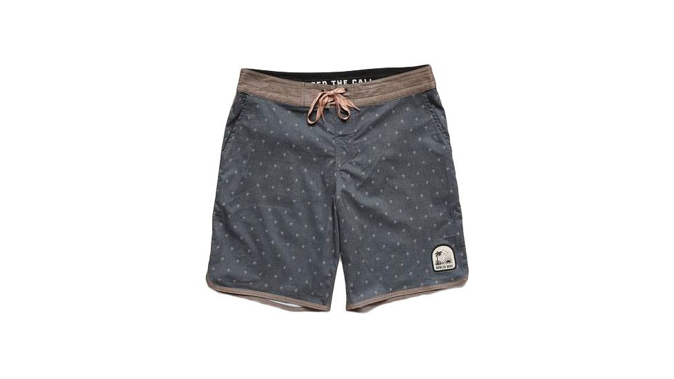 Howler Brothers Stretch Bruja Boardshort - Mens, Arrowhead Print / Antique Black, 35, 131619S-APB-35