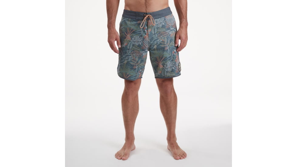 Howler Brothers Stretch Bruja Boardshort - Mens, Glades Print/Midnight Blue, 38, 131620S-GPS-38
