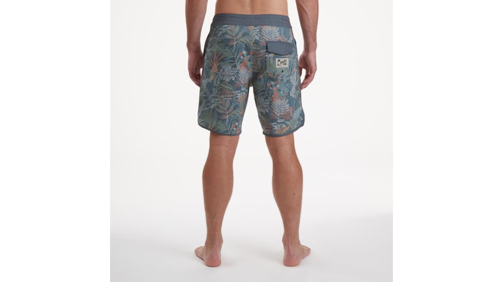 Howler Brothers Stretch Bruja Boardshort - Mens, Glades Print/Midnight Blue, 38, 131620S-GPS-38