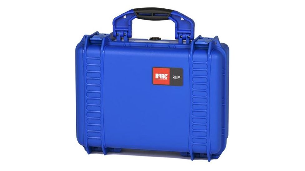 HPRC 2400 Hard Case with Cubed Foam Blue