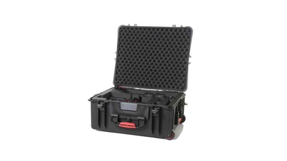 HPRC 2700W-01 Hard Plastic Case for DJI Ronin-M with Pre-Cut Foam Interior, Case Only, Black ROM2700W-01
