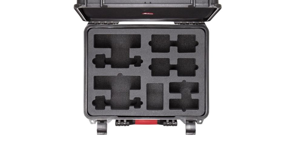 HPRC Hard Case w/ Foam for Leica M, Black, 17.09 x 14.61 x 7.60 in LEM2460-01