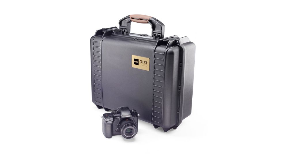 HPRC Hard Case w/ Foam for Panasonic Lumix GH5, Black, 17.09 x 14.61 x 7.6 in GH52460-01
