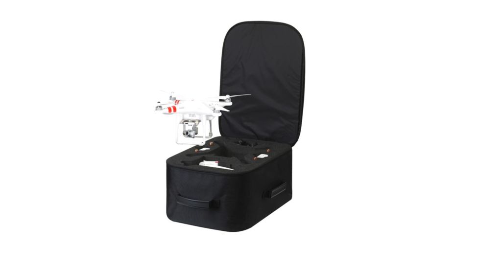 HPRC Soft Carry-on Backpack for DJI Phantom 2, Vision and Vision 2, with Pre-Cut Foam, Backpack Only, Black PHABAGSM-01