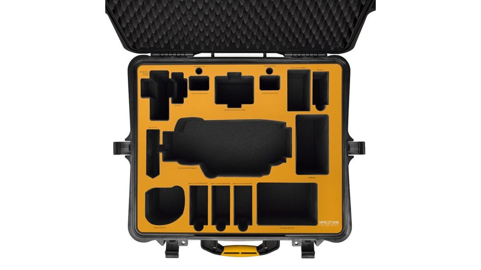 HPRC Wheeled Hard Case w/ Foam for Sony Venice, Black, 24.41 x 20.47 x 13.78 in VEN2730W-01