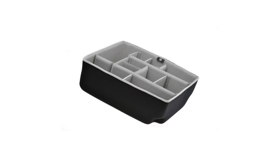 HPRC Wheeled Dry Box w/ Second Skin Divider Kit, Black, 24.29 x 20.67 x 8.94 in HPRC2700WSSKBLK
