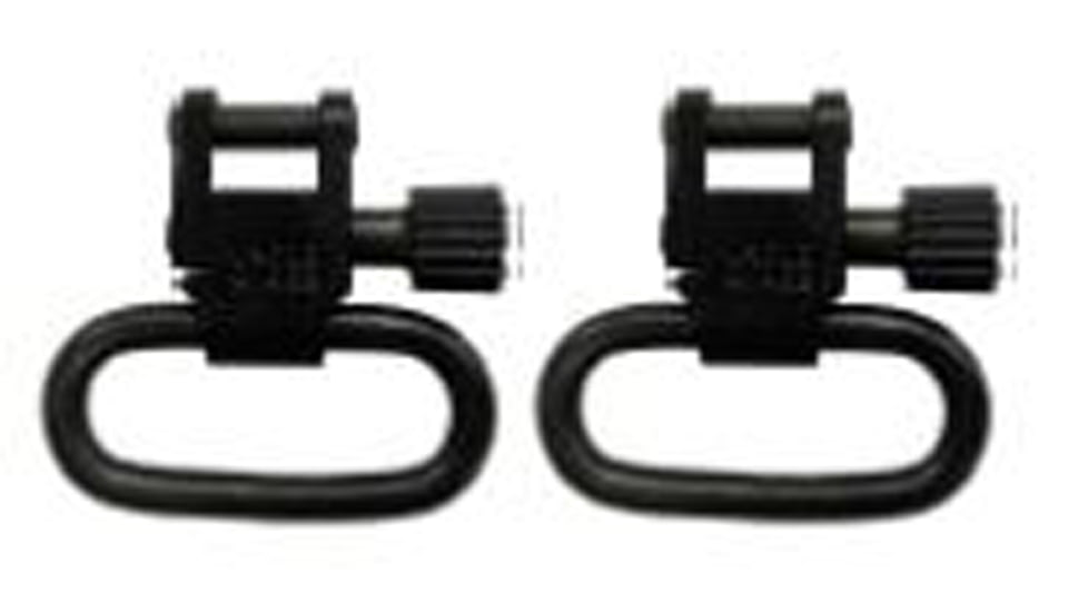 HQ Outfitters QD Sling Swivels, 1.25" Black, HQ-SS1.25
