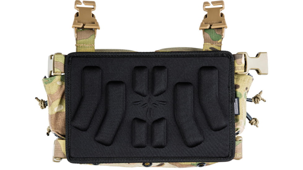 HRT Tactical Gear Air-Pass Backer Sheet, Small, HRT-MSBKAR-SM-BK