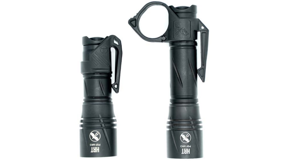 HRT Tactical Gear AWLS Handheld EDC Light, Li-Ion Battery, 1600 Lumens, Black, HRT-HHAWLS-35-LT