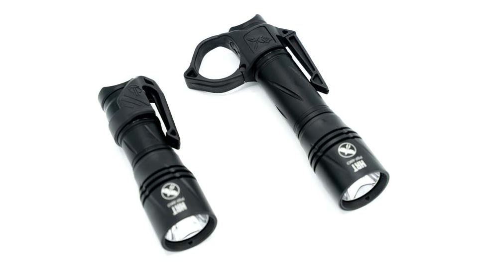 HRT Tactical Gear AWLS Handheld EDC Light, Li-Ion Battery, 1600 Lumens, Black, HRT-HHAWLS-35-LT