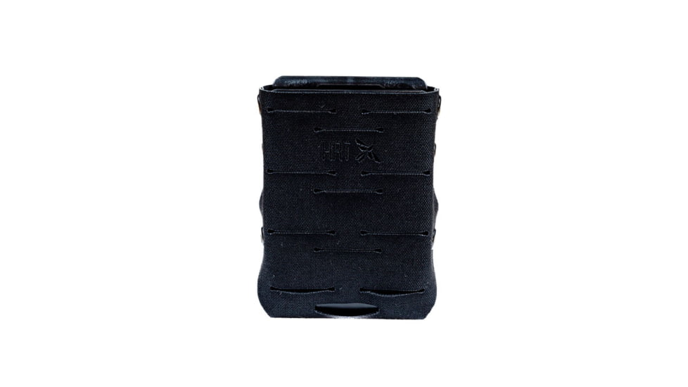 HRT Tactical Gear Laser Cut AR Magazine Pouch, Black, HRT-PHLCMP-A1-BK