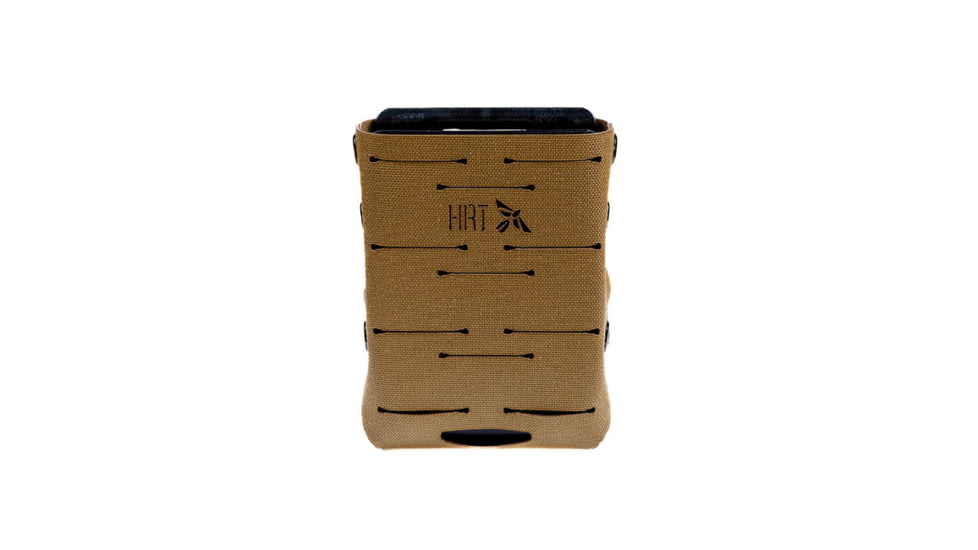HRT Tactical Gear Laser Cut AR Magazine Pouch, Coyote Brown, HRT-PHLCMP-A1-CB
