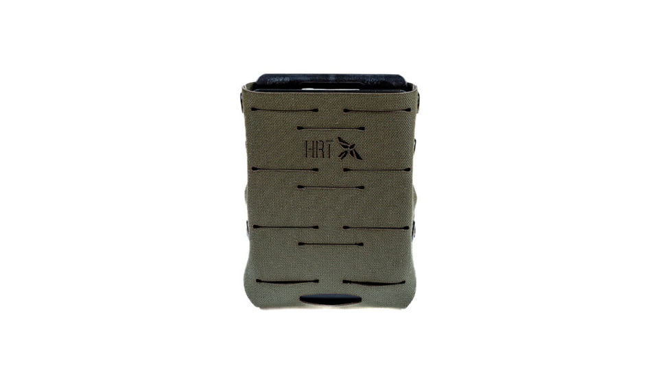 HRT Tactical Gear Laser Cut AR Magazine Pouch, Ranger Green, HRT-PHLCMP-A1-RG