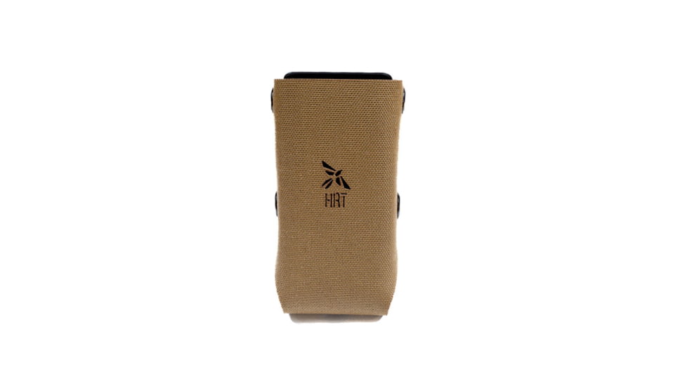 HRT Tactical Gear Laser Cut Pistol Magazine Pouch, Coyote Brown, HRT-PHLCMP-GL-CB