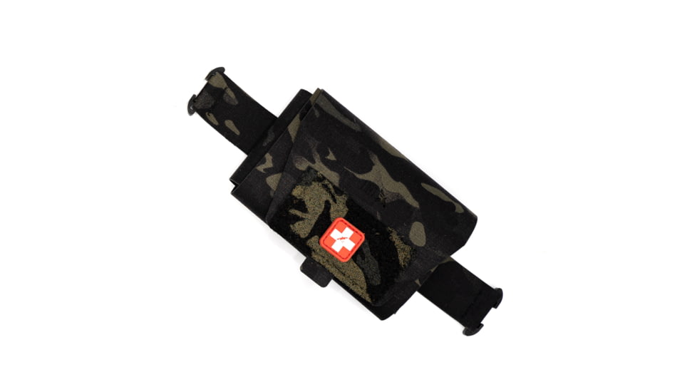 HRT Tactical Gear Med Pouch, Multicam black, Small, HRT-PHMED1-AA-MB
