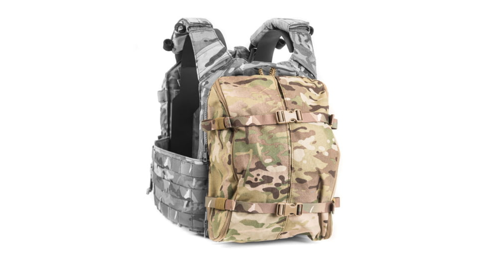 HRT Tactical Gear Medium Zip-on Pack, M81 Woodland, Medium, HRT-ZPHP01-AA-WD