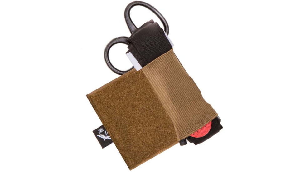 HRT Tactical Gear Tourniquet Pouch V2, Coyote Brown, One Size, HRT-DHTNQ2-AA-CB