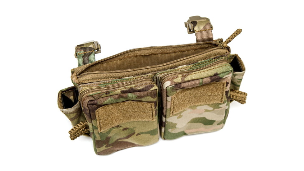 HRT Tactical Gear Zipper Pocket Maximus Insert, Coyote Brown, One Size, HRT-FPMXZP-AA-CB