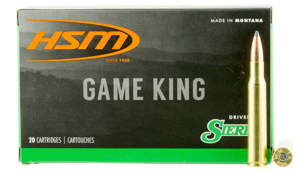 HSM 3040KRAG11N Game King 30-40 Krag 150 Gr Spitzer Boat Tail SBT 20 Bx/ 20 C