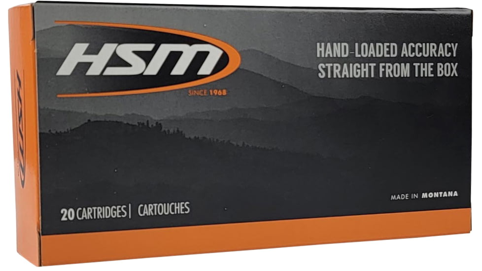 Hsm Ammunition .300 AAC Blackout 150 Grain Full Metal Jacket Steel Cased Centerfire Rifle Ammo, 20 Rounds, 300BLK9N