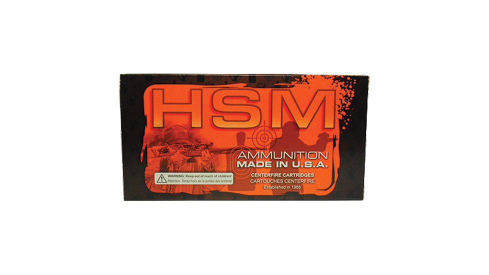 HSM Ammunition .25-20 Winchester 86 Grain Jacketed Soft Point Rifle Ammo, 50 Rounds, HSM-25-20-2-N