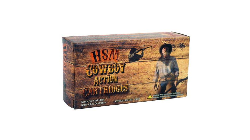 HSM Ammunition .41 Special 210 Grain Lead Semi Wadcutter Brass Cased Pistol Ammo, 50 Rounds, HSM-41S-1-N