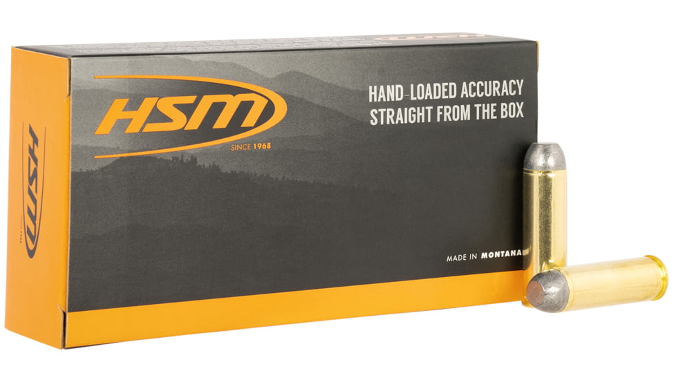 Hsm Ammunition Hsm 500 Sw Mag 330gr Lead Rnfp 20rd 25bx/cs