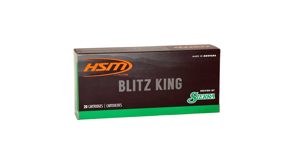 Hsm Ammunition Hsm Ammo .221 Rem Fireball 55gr. Sierra Blitz King 20-pk