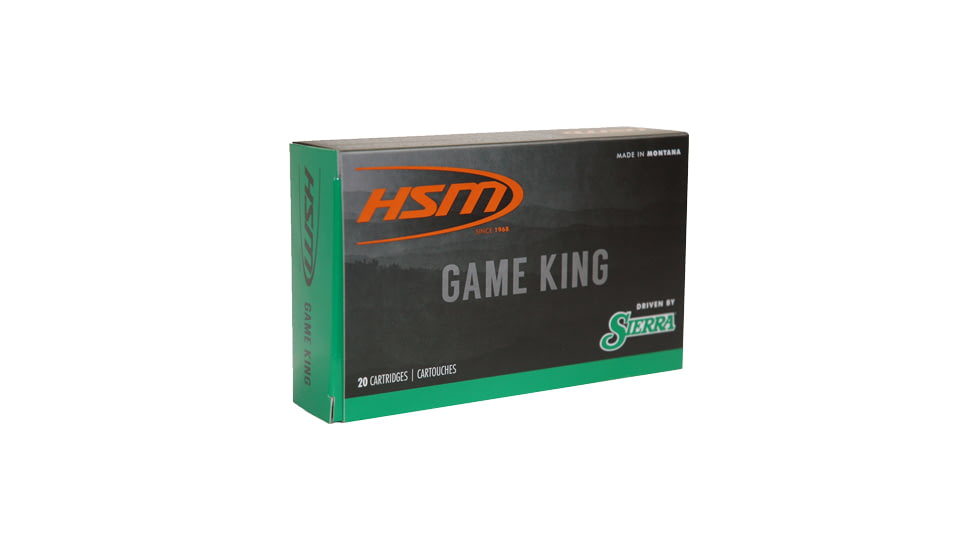 Hsm Ammunition Hsm Ammo .338 Win Mag 250gr. Sbt Sierra Game King 20-pack