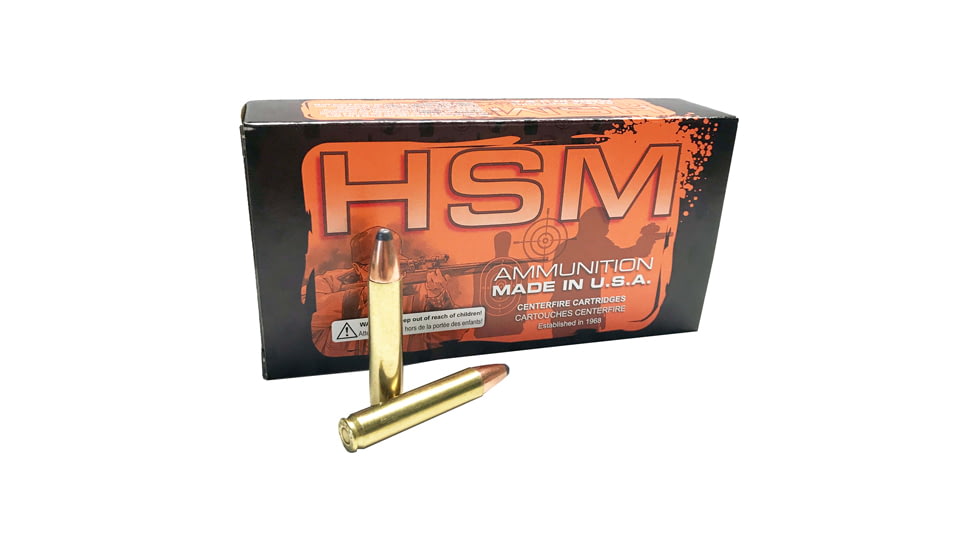 Hsm Ammunition Hsm Ammo .45-70 Govt. 350gr. Swift-a-frame Jfn 20-pack