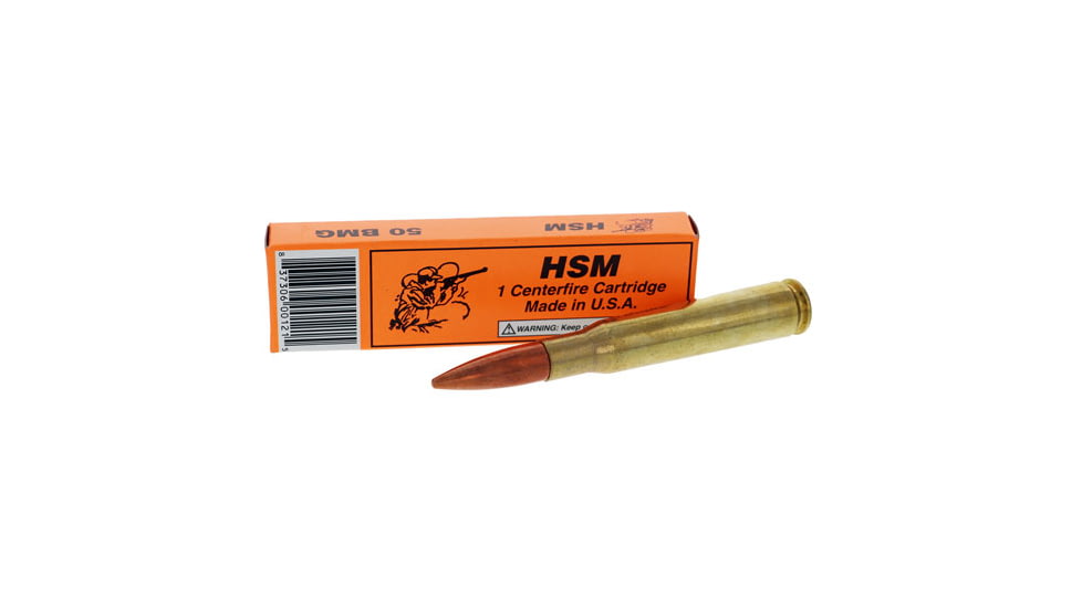 Hsm Ammunition Hsm Ammo .50 Bmg Hornady A-max Dummy Round 1-pack