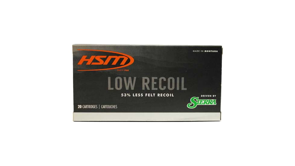 Hsm Ammunition Hsm Ammo 6.5 Creedmoor 140gr Sbt Low Recoil 20-pack
