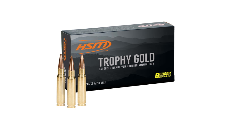 Hsm Ammunition Hsm Ammo Tg .338 Lapua Mag 250 Gr. Berger Otm 3.68oal 20-pk