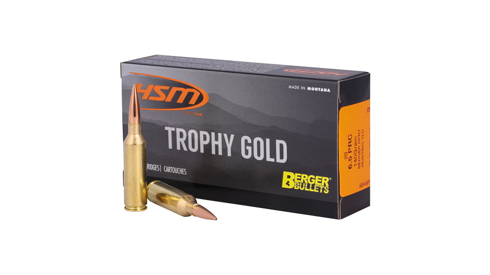 Hsm Ammunition Hsm Ammo Tg 6.5 Prc 140gr. Berger Match Hunt Vld 20pk