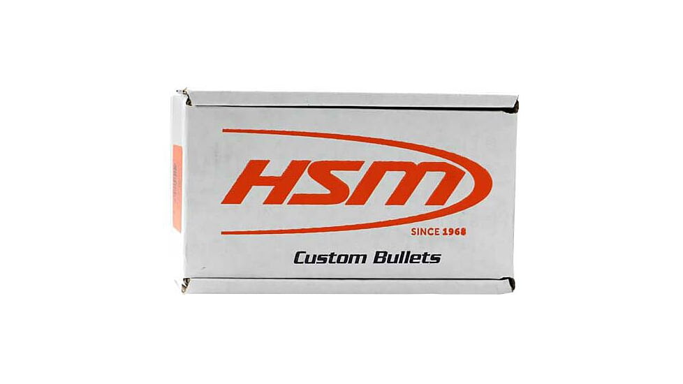 HSM Ammunition Pistol Bullets, .38/357 Cal, 158 grain, Lead RNFP, 250 Bullets, 38-158-RNFPL