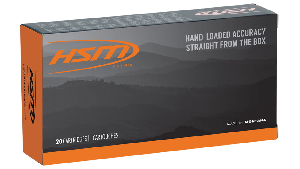 HSM Standard 7mm Remington Magnum 160 Grain Rifle Ammo, 20 Rounds, 7MMMAG29N