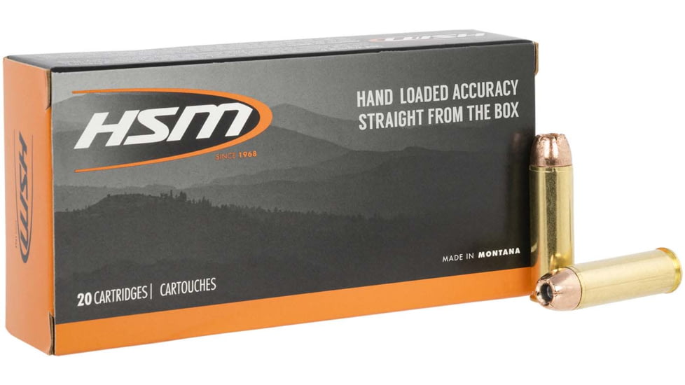 HSM Subsonic 500 S&amp;W Mag 590Grain Hard Cast Lead Fn 20 Round