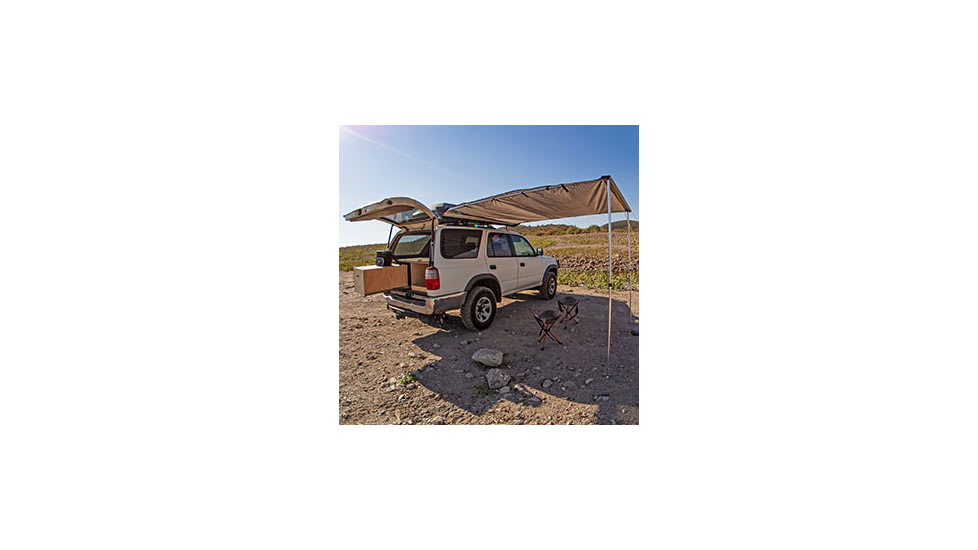 Overland SUV With Gear Box and Awning