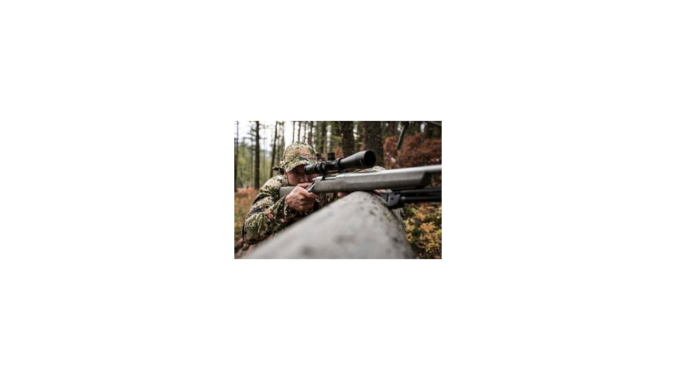 Man With Bolt-Action Hunting Rifle