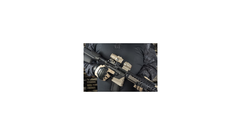 SIG SAUER Red Dot Sight with Magnifier On AR15