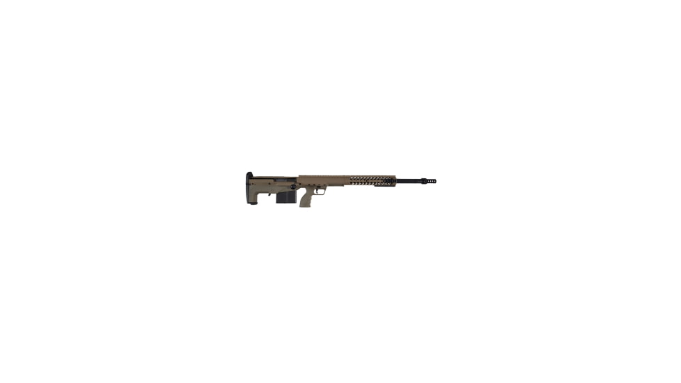 Desert Tech HTI Rifle, .375 Cheyenne Tactical, 29in Barrel, 1-10.5 Twist, FDE/FDE, 5 Round Magazine, 45 inch, HTI-RF-A-FF
